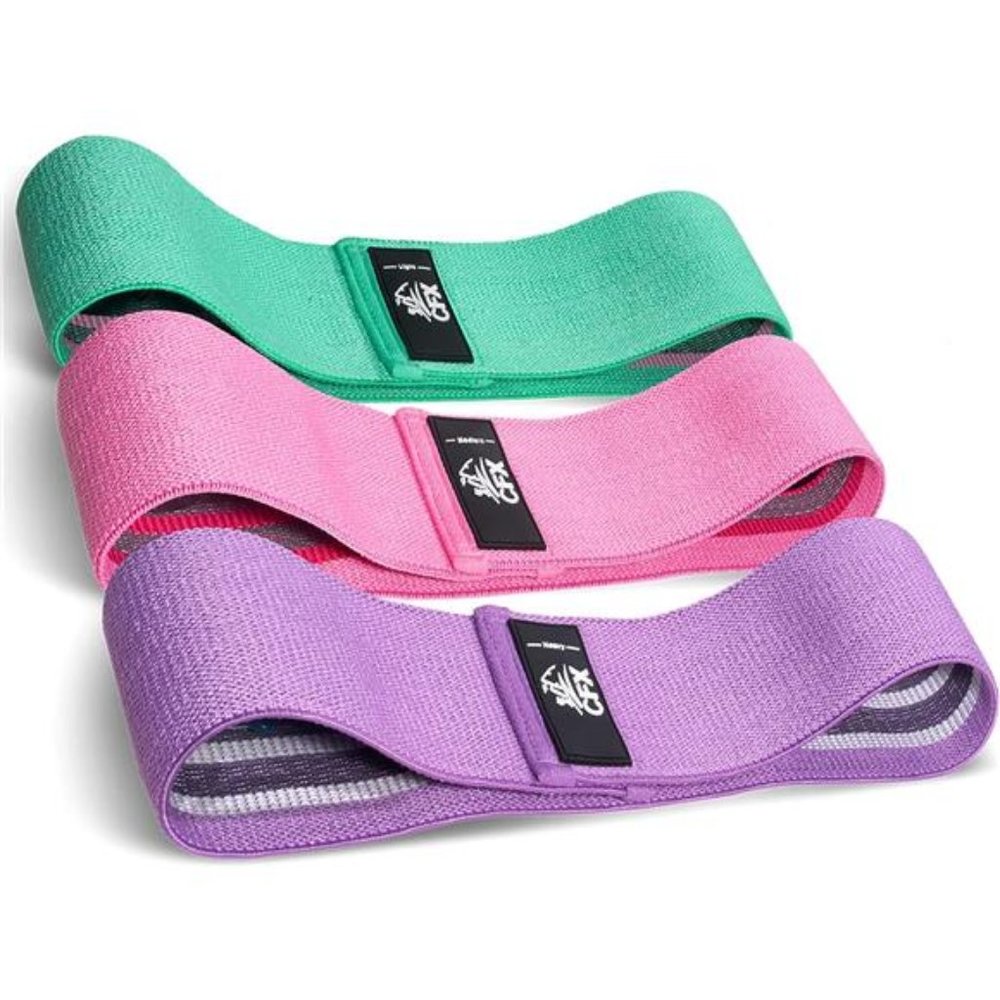 Resistance Bands Set, Exercise Bands with Non-Slip Design for Hips & Glutes